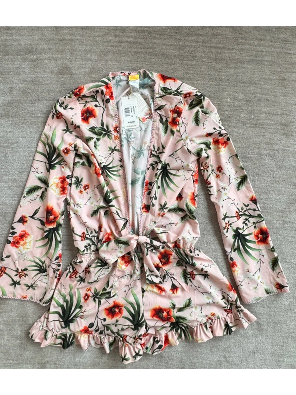 Agua Bendita Larissa Pistachio Romper - Picture 6 of 6